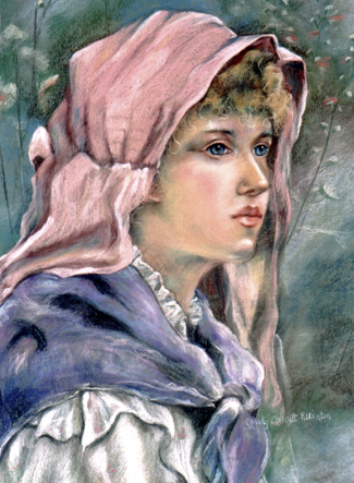 Maiden A study done on Canson paper 18 x 24. Original artist is unknown